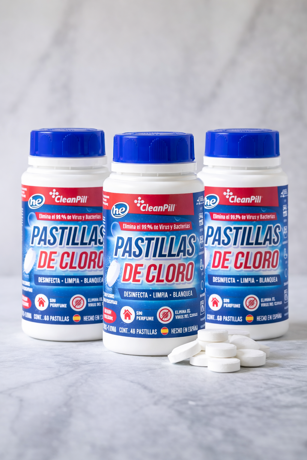 Suscripción 3 Botes de 48 Pastillas